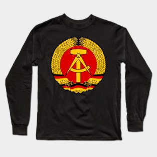 East Germany Coat of Arms Long Sleeve T-Shirt